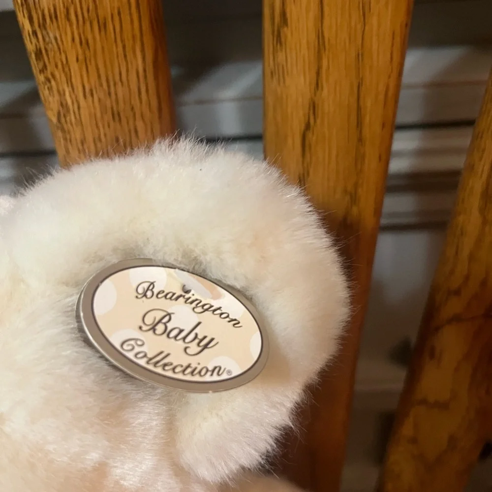 Bearington Baby Collection Cream Plush Bear- size 15.5 🧸🐻